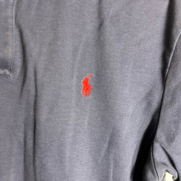 Ralph Lauren Deep Blue Cotton Polo - Picture 6 of 6